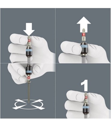 Wera 3816 R Rapidaptor Bits Tutuculu Tornavida 05051465001