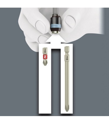 Wera 3816 R Rapidaptor Bits Tutuculu Tornavida 05051465001