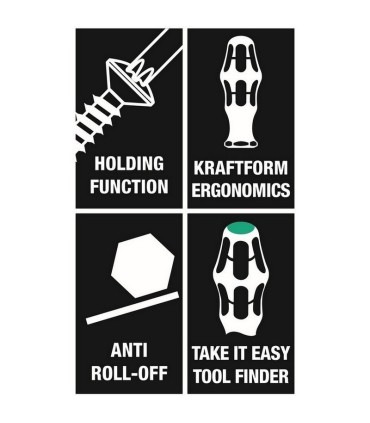 Wera 367/6 Torx HF Tornavida Set 6P 05028059001