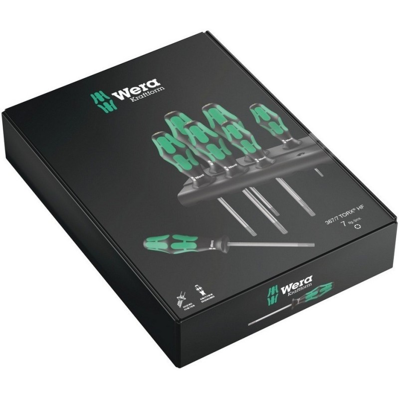 Wera 367/7 Torx HF Tornavida Set 7P 05223161001