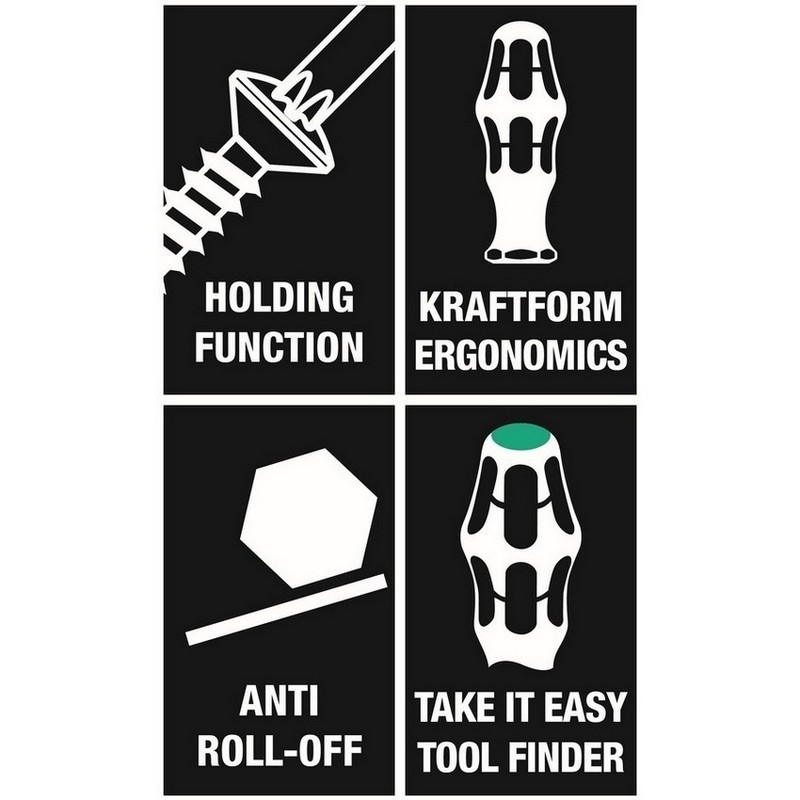 Wera 367/7 Torx HF Tornavida Set 7P 05223161001