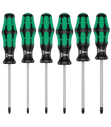 Wera 367/6 Delikli Torx BO Tornavida Set 6P 05138250001
