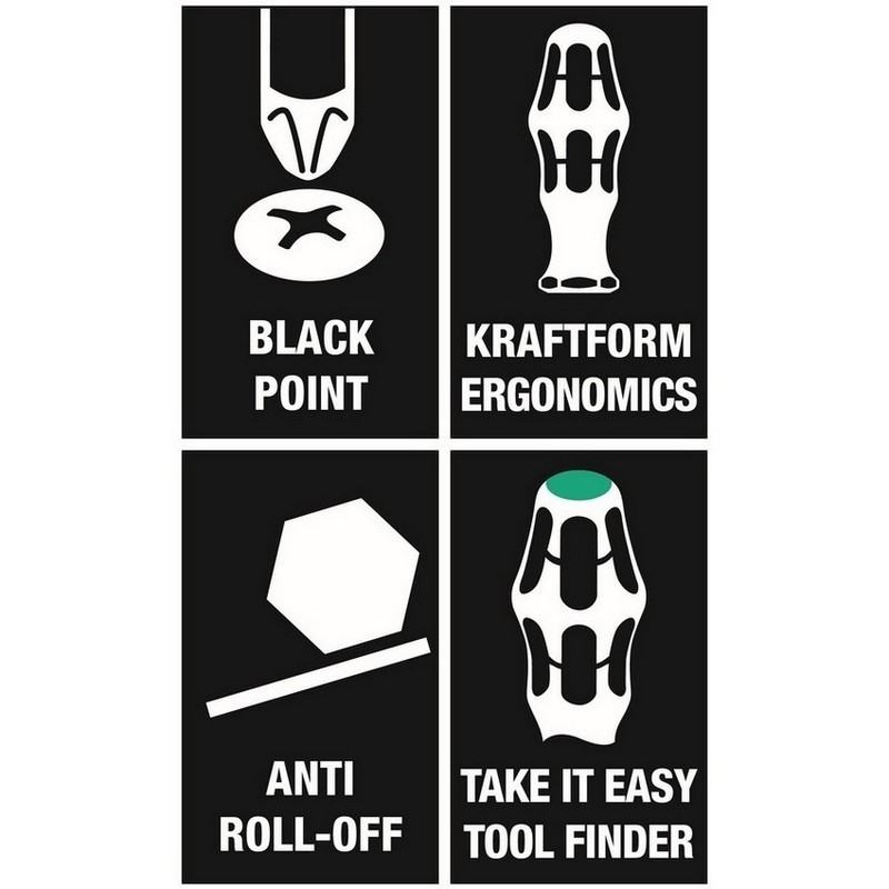 Wera 367/6 Delikli Torx BO Tornavida Set 6P 05138250001