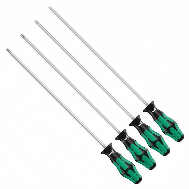 Wera 367/4 Torx HF Tornavida Set 300mm 4P 05028074001