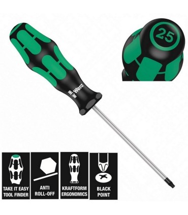 Wera Kraftform XXL3 Karışık Tornavida Set 11P 05347106001