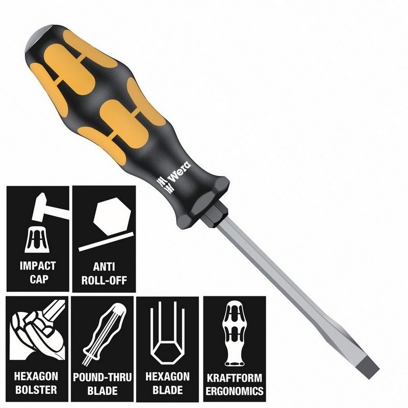 Wera Kraftform XXL3 Karışık Tornavida Set 11P 05347106001