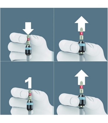 Wera 3888/4/1K SB Rapidaptor Bits Tutucu 50mm 05073616001