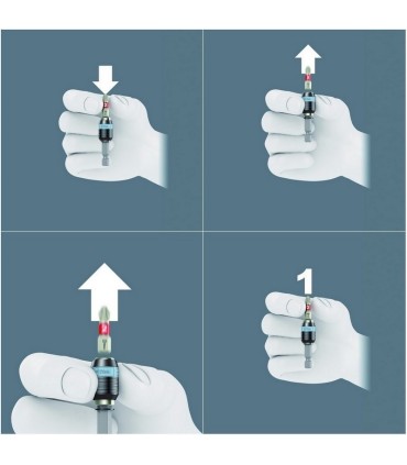 Wera 3888/4/1K SB Rapidaptor Bits Tutucu 50mm 05073616001