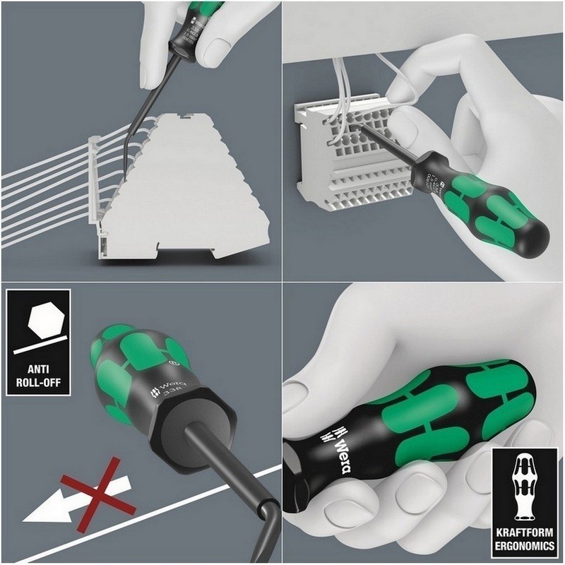 Wera 338 Sigorta Kutusu Yay Açma Tornavidası 0.4x2.5x81mm 05008101001