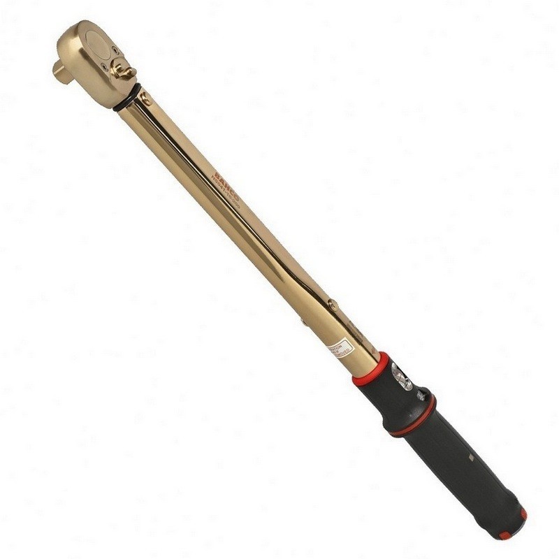 Bahco NS041-16-200 Kıvılcım Çıkarmaz 40-200Nm 1/2'' Cırcırlı Ayarlanabilir Tork Anahtarı