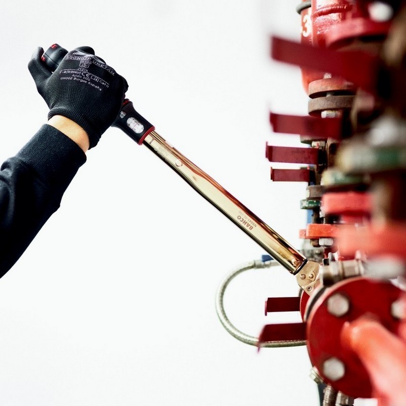 Bahco NS041-16-200 Kıvılcım Çıkarmaz 40-200Nm 1/2'' Cırcırlı Ayarlanabilir Tork Anahtarı