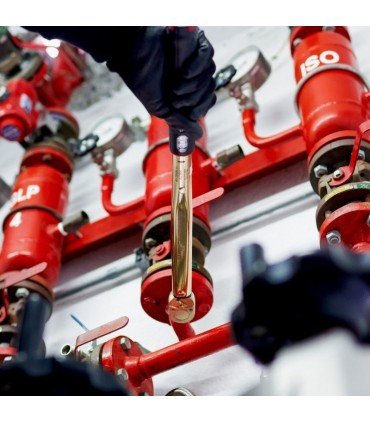 Bahco NS041-16-260 Kıvılcım Çıkarmaz 60-200Nm 1/2'' Cırcırlı Ayarlanabilir Tork Anahtarı