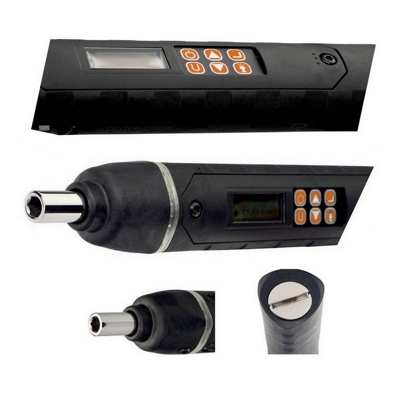 Bahco TAS14S09 0.45-9Nm Dijital Tork Ayarlı Tornavida 1/4" Kare Sürücü