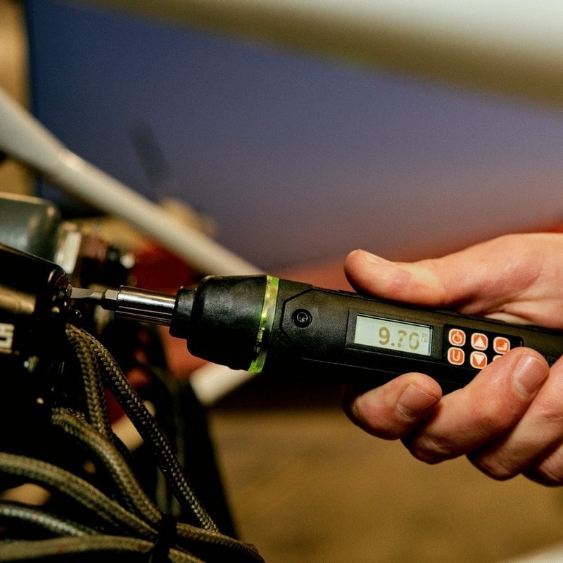 Bahco TAS14S09 0.45-9Nm Dijital Tork Ayarlı Tornavida 1/4" Kare Sürücü