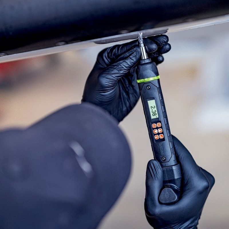 Bahco TAS14S09 0.45-9Nm Dijital Tork Ayarlı Tornavida 1/4" Kare Sürücü