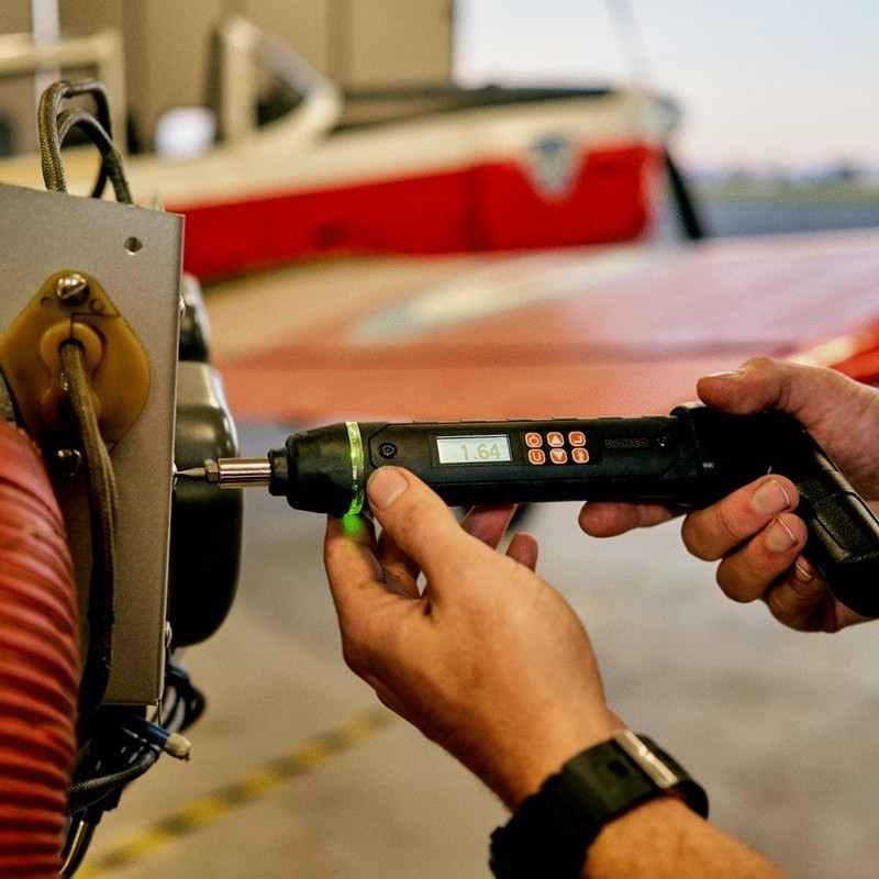 Bahco TAS14H09 0.45-9Nm Dijital Tork Ayarlı Tornavida 1/4" Altıgen Sürücü