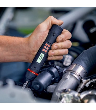 Bahco TAS14H09 0.45-9Nm Dijital Tork Ayarlı Tornavida 1/4" Altıgen Sürücü