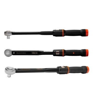 Bahco 74WR-300 60-300Nm Ayarlanabilir Tork Anahtarı 1/2'' İtmeli Cırcır