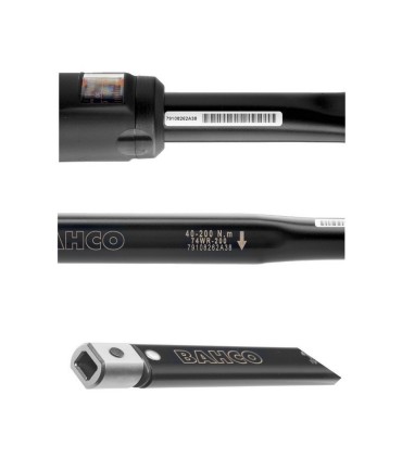 Bahco 74W14-200 40-200Nm Ayarlanabilir Tork Anahtarı 14x18mm Değişken Uçlu