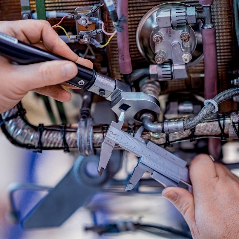 Bahco 74W14-400 80-400Nm Ayarlanabilir Tork Anahtarı 14x18mm Değişken Uçlu