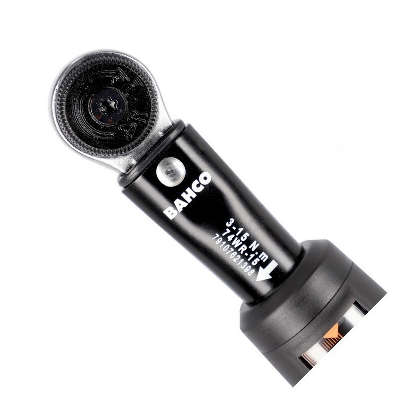 Bahco 74WR-15 3-15Nm Ayarlanabilir Tork Anahtarı 1/4" Cırcırlı