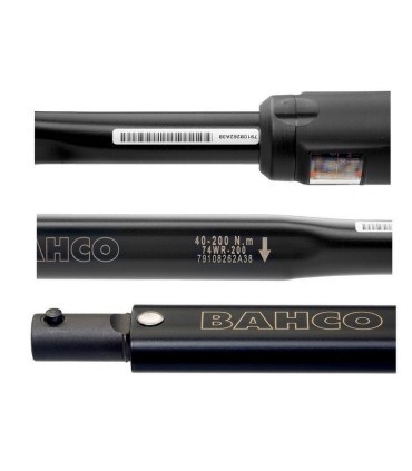 Bahco 74WS-200 40-200Nm Ayarlanabilir Tork Anahtarı Spigot 16mm Değişken Uçlu