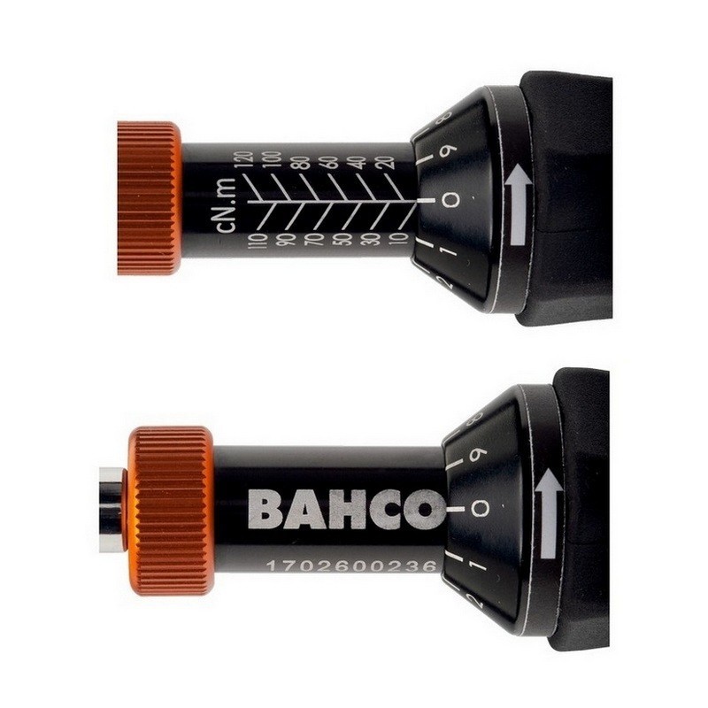 Bahco TSS120 10-120cNm Ayarlanabilir Torklu Tornavida 1/4" Kare Sürücü