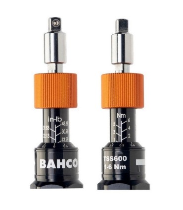 Bahco TSS600 1-6Nm Ayarlanabilir Torklu Tornavida 1/4" Kare Sürücü