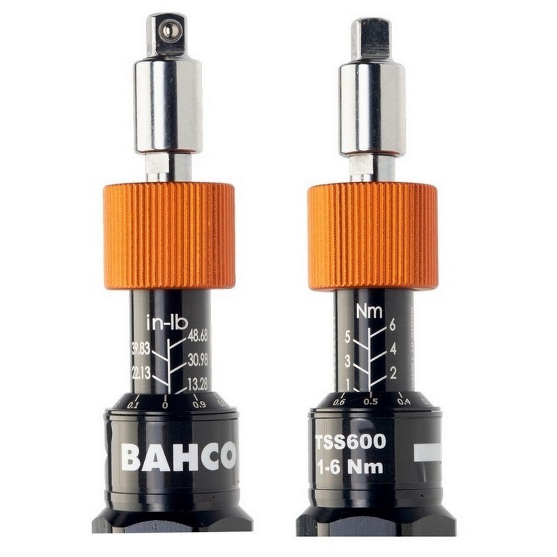 Bahco TSS600 1-6Nm Ayarlanabilir Torklu Tornavida 1/4" Kare Sürücü