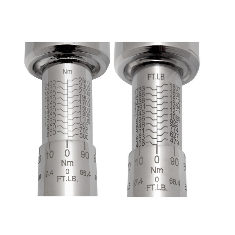 Bahco 7455-1500 300-1500Nm Ayarlanabilir Tork Anahtarı 1" Cırcırlı 2 Parçalı tutamak