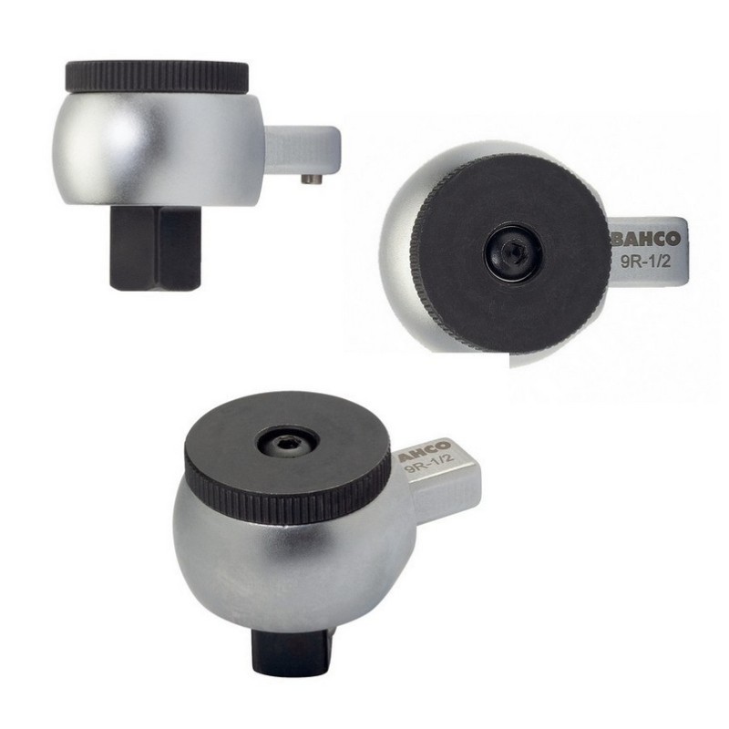 Bahco 9R-1/4 Yön Tekerli Cırcır 9x12mm Geçmeli Tork Ucu 1/4"