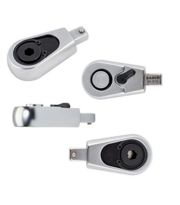 Bahco 9B-1/4 Bits Tutucu Cırcır 9x12mm Tork Ucu 1/4" Yön Mandallı