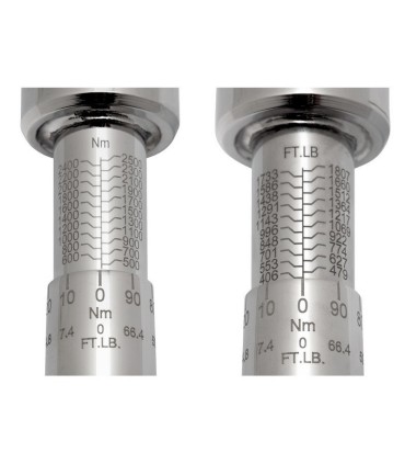 Bahco 7455-2500 500-2500Nm Ayarlanabilir Tork Anahtarı 1" Sabit Kare Sürücülü