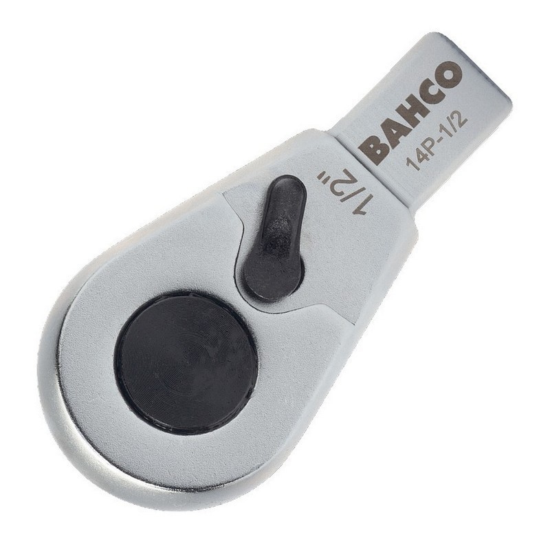 Bahco 9P-1/4 Yön Mandallı Cırcır 9x12mm Geçmeli Tork Ucu 1/4"