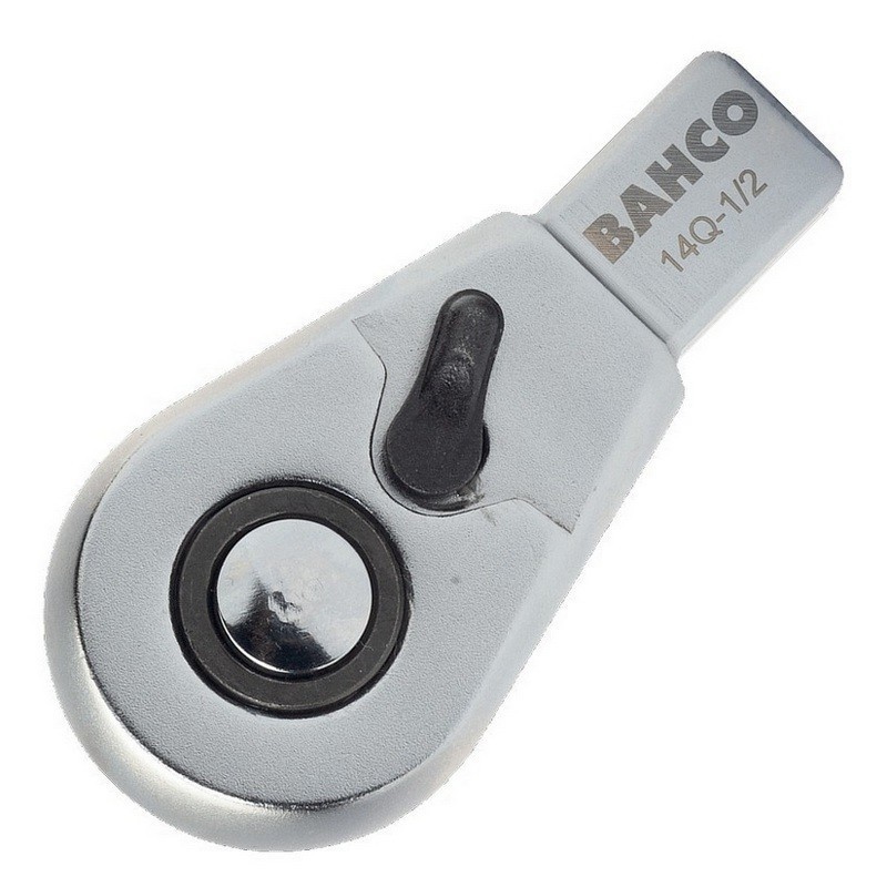 Bahco 9Q-1/2 Yön Mandallı Cırcır 9x12mm Tork Ucu 1/2" Bırakma Düğmeli
