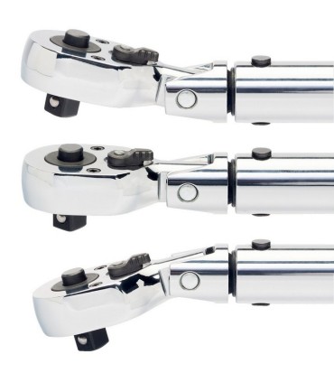 Bahco 7456-80LB 10-80 lbf·ft 3/8" Oynar Cırcır Kafalı Ayarlanabilir Tork Anahtarı