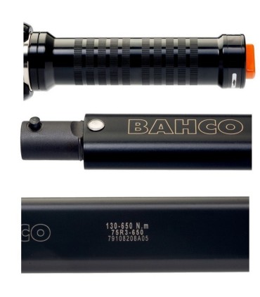 Bahco 75S-650 130-650Nm 22mm Spigot Ayarlanabilir Torkmetre