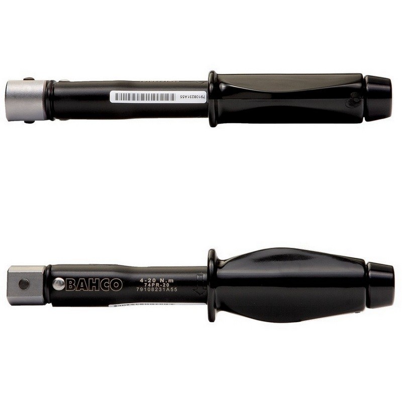 Bahco 74P9-20 4-20Nm Önayarlı Tork Anahtarı 9X12 Değişken Uçlu