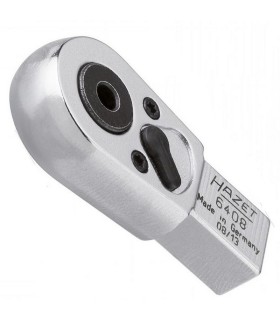 Hazet 6408-1 9X12mm Tork Ucu Yön Mandallı 1/4" Bits Tutuculu Cırcır