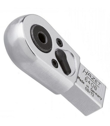 Hazet 6408-1 9X12mm Tork Ucu Yön Mandallı 1/4" Bits Tutuculu Cırcır