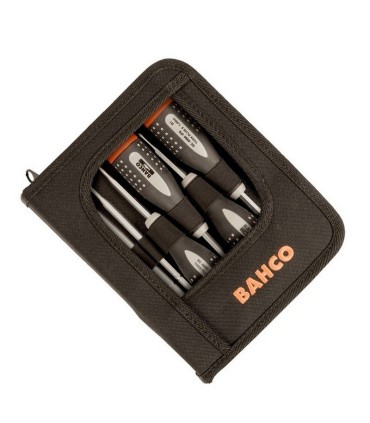 Bahco BE-6990-IPSET Sabit Torklu Tornavida Geçmeli Uçlu 8P