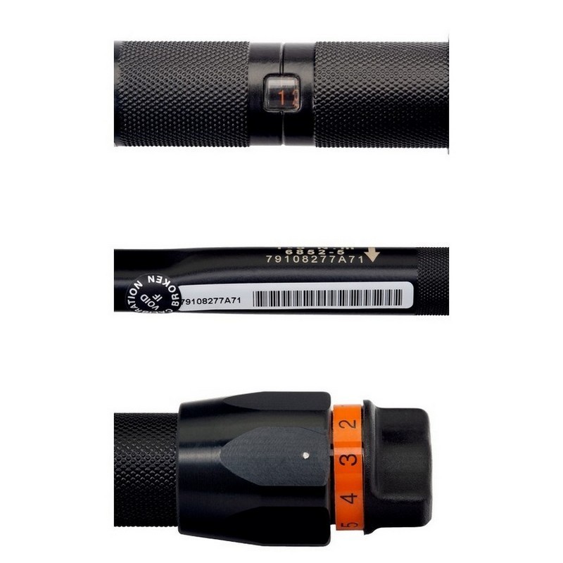 Bahco 6852-5 1-5Nm Ayarlanabilir Tork Anahtarı 1/4" Bits Tutuculu