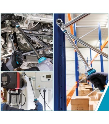 Hazet 5292-3CT 40-200Nm 14x18mm Değişken Uçlu Torkmetre ±%3