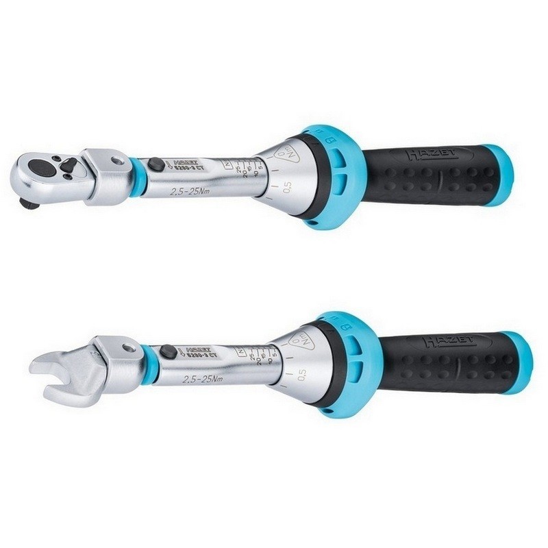 Hazet 5280-3CT 2.5-25Nm 9x12mm Değişken Uçlu Torkmetre ±%3