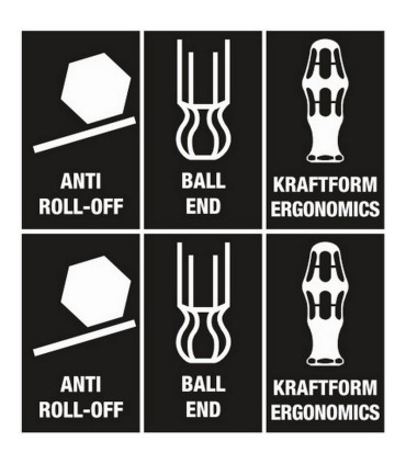Wera 88/1 Vario 6mm Geçmeli Tornadiva Uç Seti 11P 05002990001