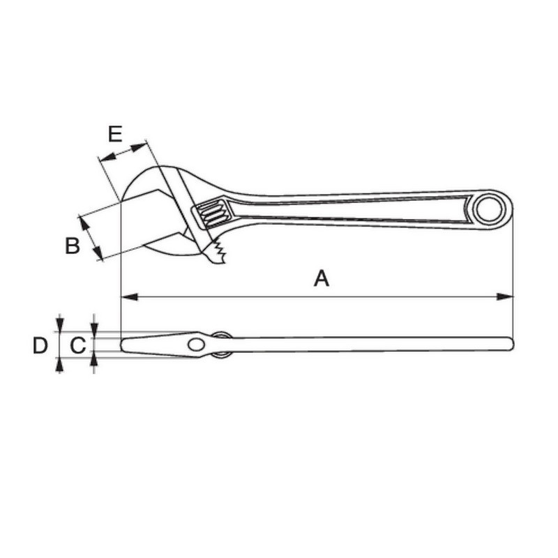 Bahco 9071 Ayarlı Kurbağacık Pense  0-27mm P Serisi