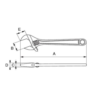 Bahco 9072 Ayarlı Kurbağacık Pense  0-31mm P Serisi