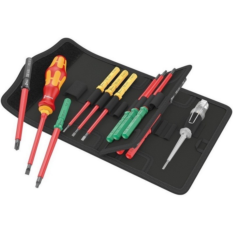 Wera KK VDE 16 Tool Finder Üniversal 1 Geçmeli Uçlu Tornavida Set 05006607001