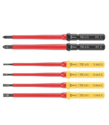 Wera KK VDE 7 Tool Finder Üniversal 2 Geçmeli Uçlu Tornavida Set 05006601001