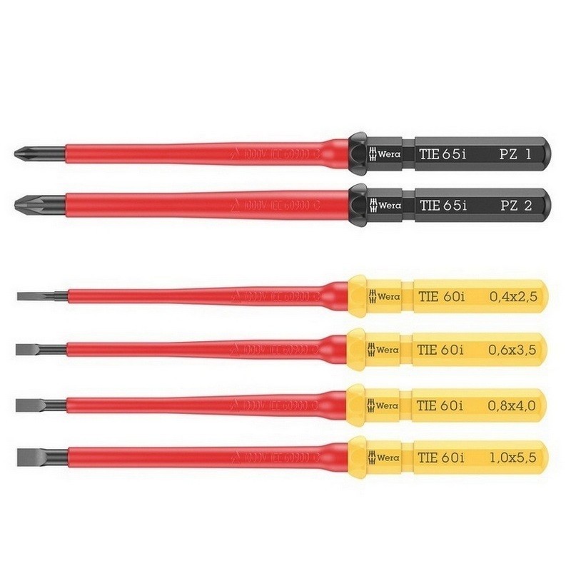 Wera KK VDE 7 Tool Finder Üniversal 2 Geçmeli Uçlu Tornavida Set 05006601001